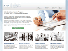 Tablet Screenshot of cmaturk.net